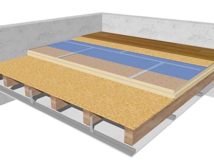 Isolation des planchers bois eurosol Recticel