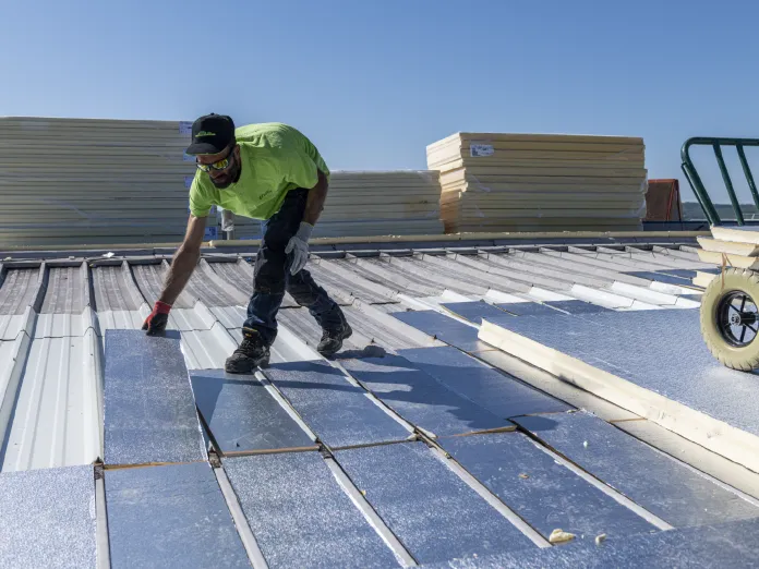 Toitures bac sec bandes remplissage Powerdeck+