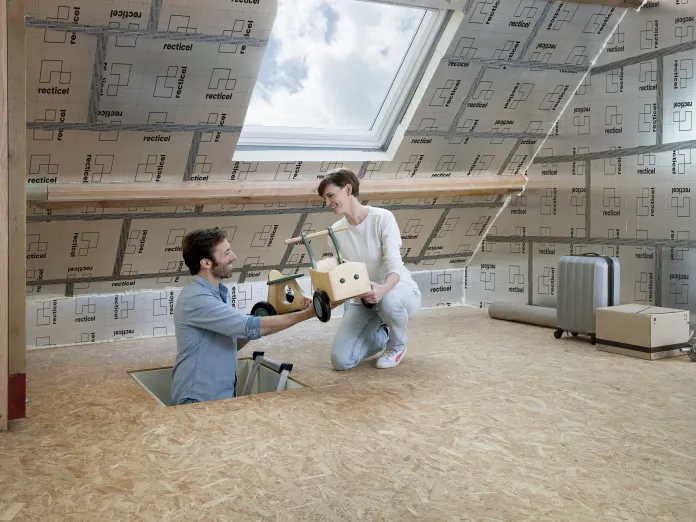 Recticel panneau isolant multi applications Fitforall diy