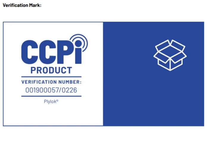 CCPI product logo with box icon on blue background.