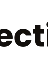 Black and yellow logo featuring stylized square.