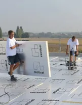 Isolation pentée Eurothane Silver A Recticel