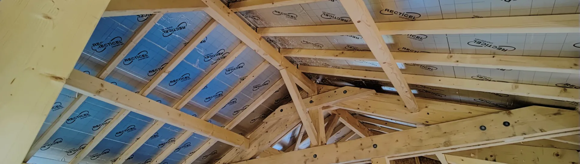 Recticel chantier Eurotoit Ambiance Bois Concept