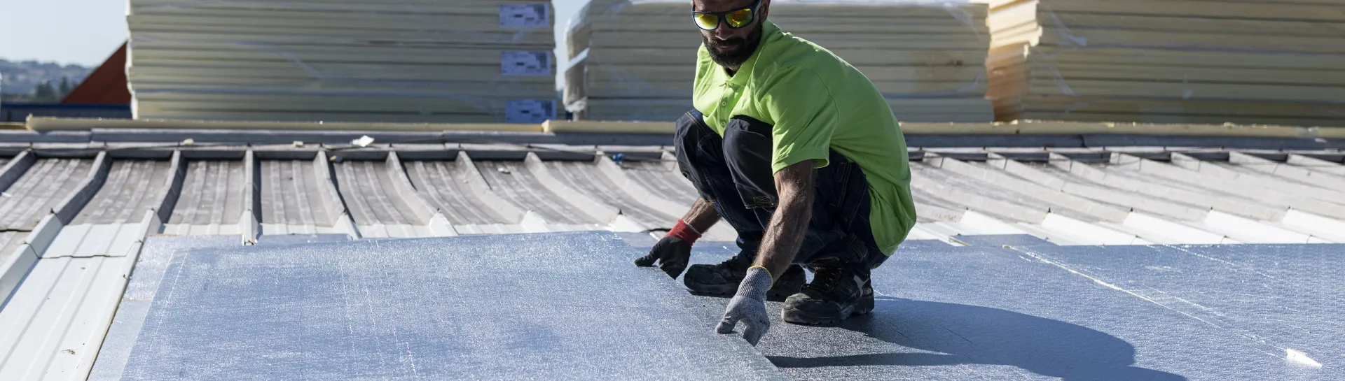 Isolation performante toiture terrasse bac acier