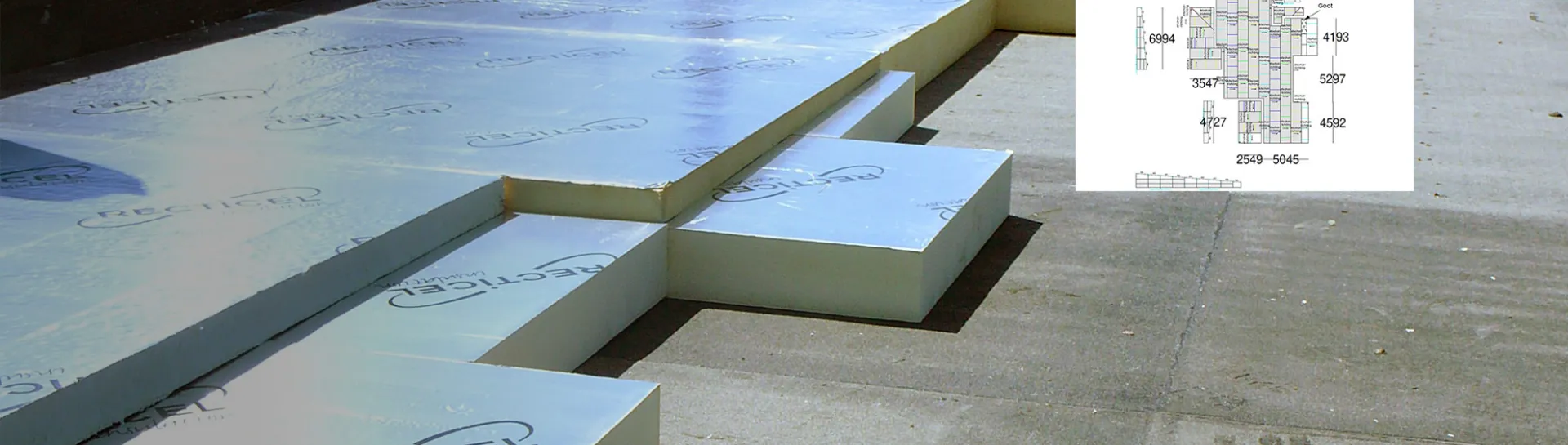 Suunnittelupalvelu: kattokaadot PIR-eristekiiloilla