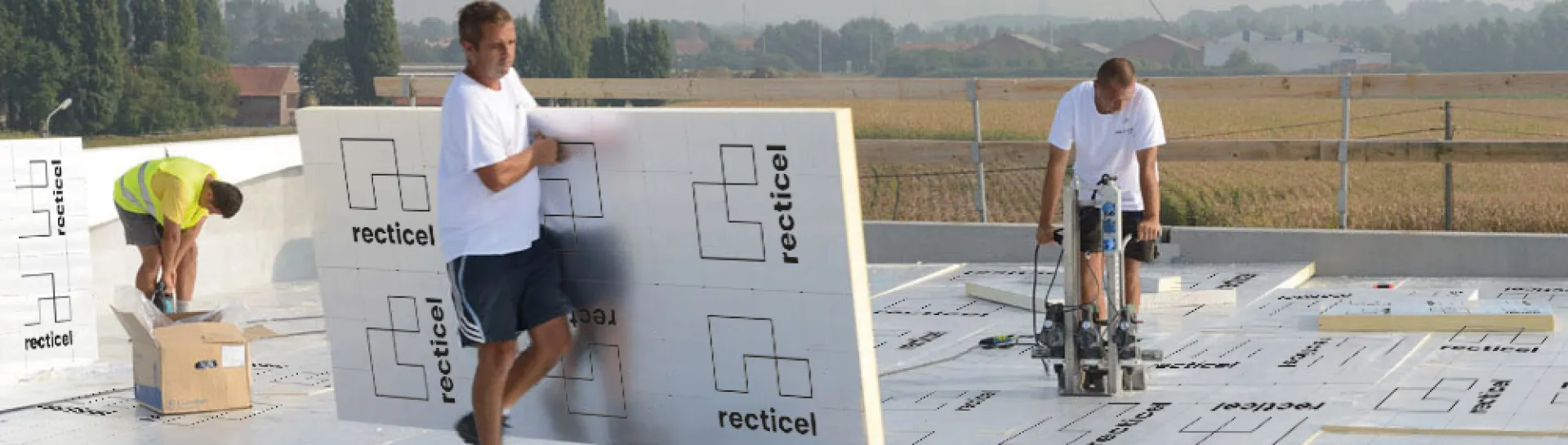 Isolation pentée Eurothane Silver A Recticel