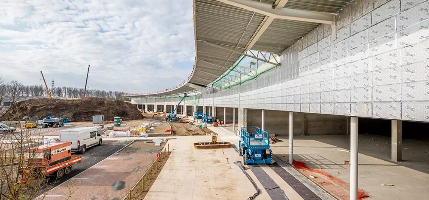 Malinas est un centre commercial en construction. - Joren De Weerdt 