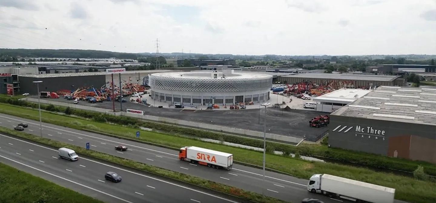 'Het Nest': een energiezuinig onderkomen voor TVH Equipment geïsoleerd met Recticel Eurothane Silver