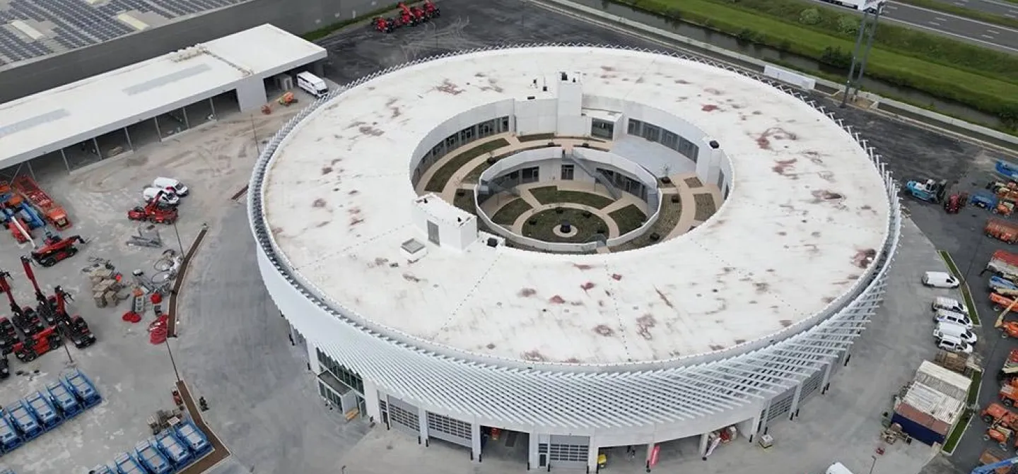 'Het Nest': een energiezuinig onderkomen voor TVH Equipment geïsoleerd met Recticel Eurothane Silver