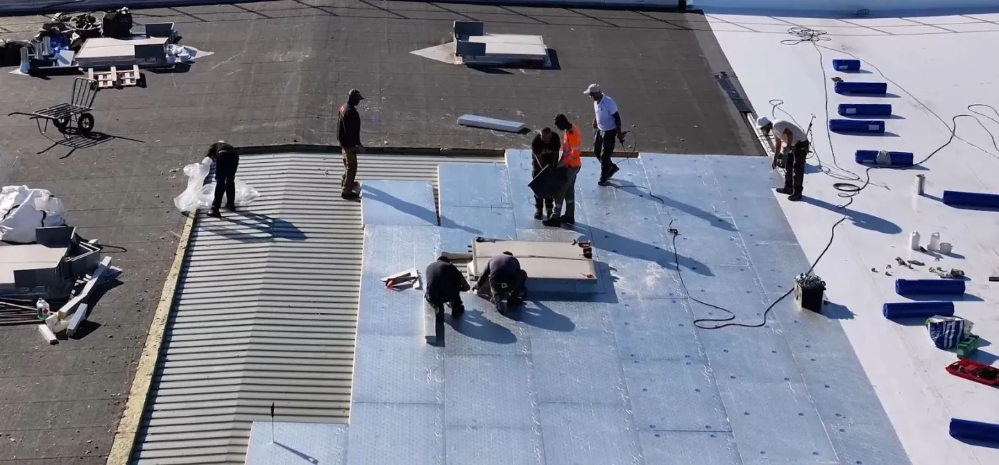 Rénovation decathlon Escalquens toiture Light Roof