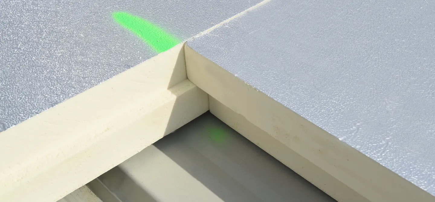 Recticel panneau Powerdeck+ support étanchéité acier