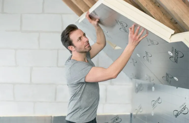 Eurowall pitched roof Recticel