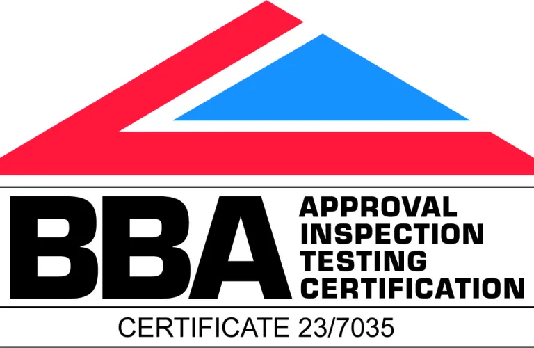 BBA logo with Approval Inspection Testing Certification.