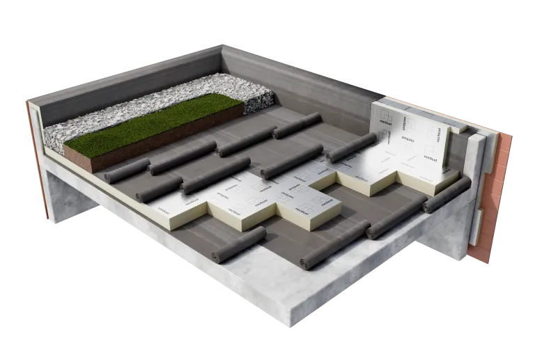 Isolatie voor groendaken