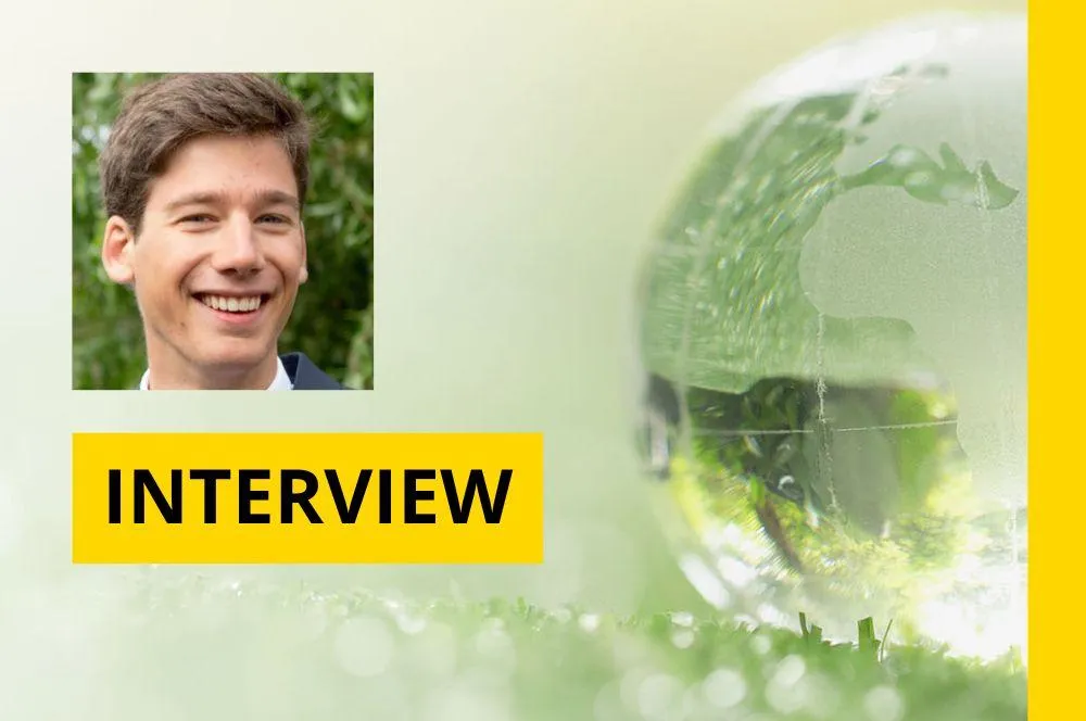 Maxime Tavernier, ingénieur en développement durable chez Recticel