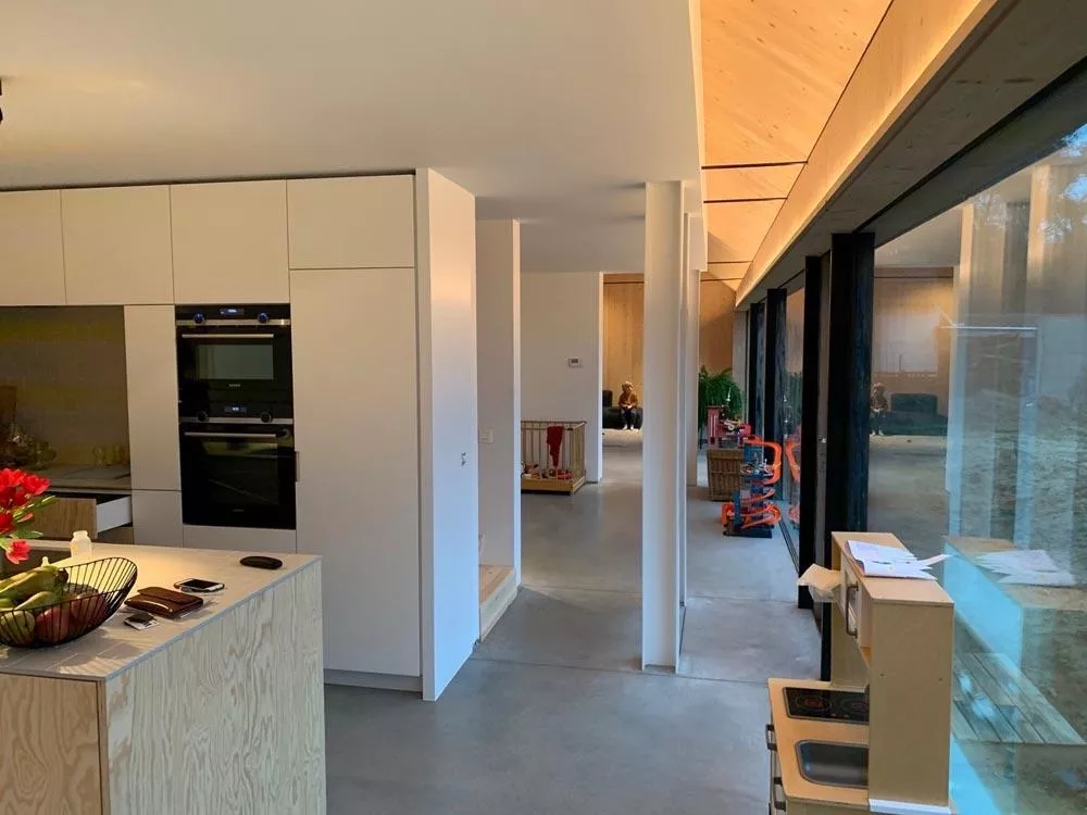 Maison à Meerhout isolée avec l'isolation du sol Eurofloor - interieur