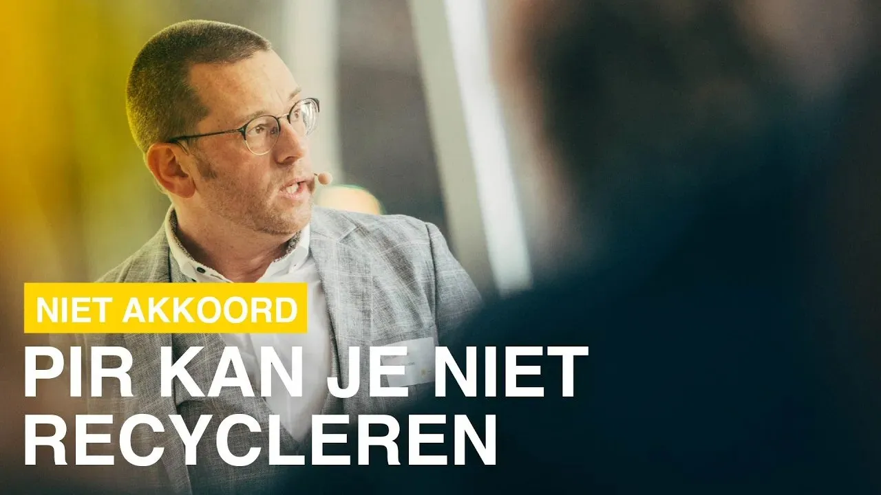 STELLING: PIR kan je niet recycleren | Dirk Vermeulen, Recticel Insulation