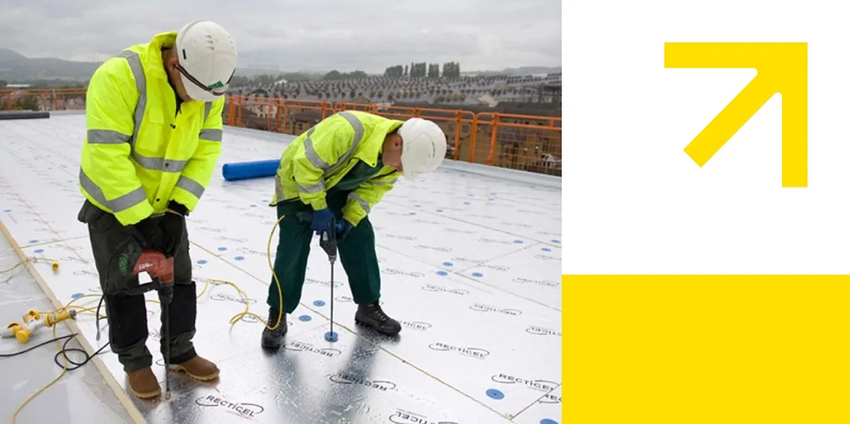 Chantier isolant Eurotan toiture-terrasse