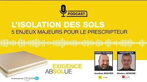 l'isolation des sols 