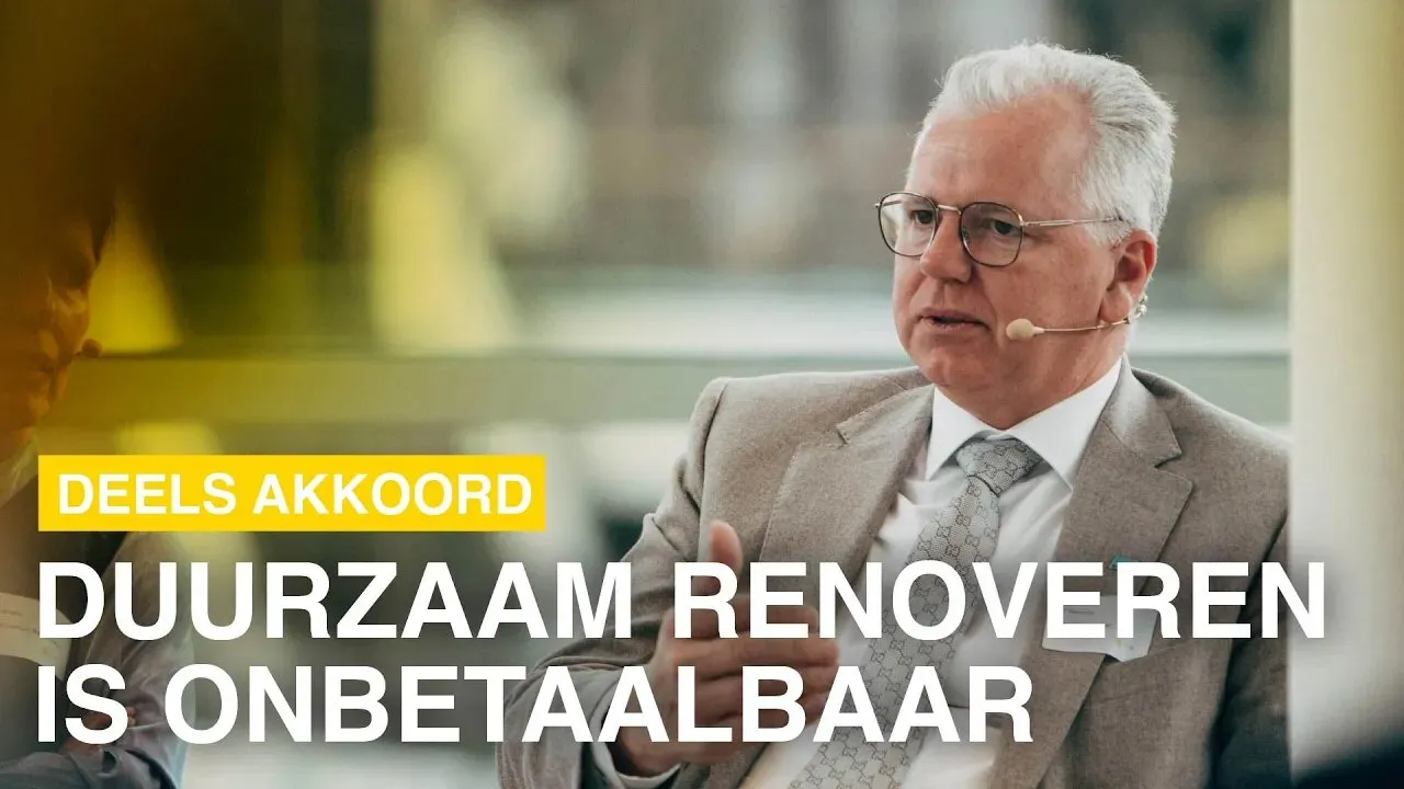 STELLING: Duurzaam renoveren is onbetaalbaar Karl Neyrinck, voorzitter Embuild Vlaanderen