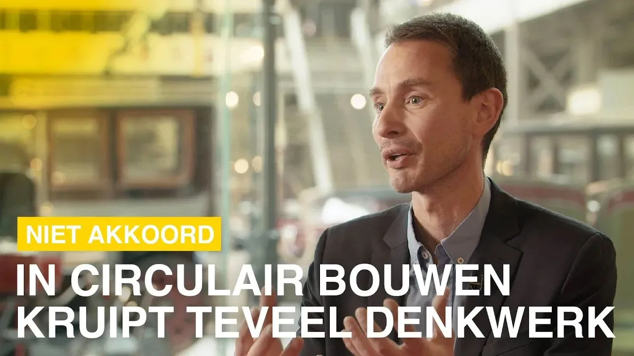 STELLING: In circulair bouwen kruipt te veel denkwerk - Iwein Meyskens, archipelago architects