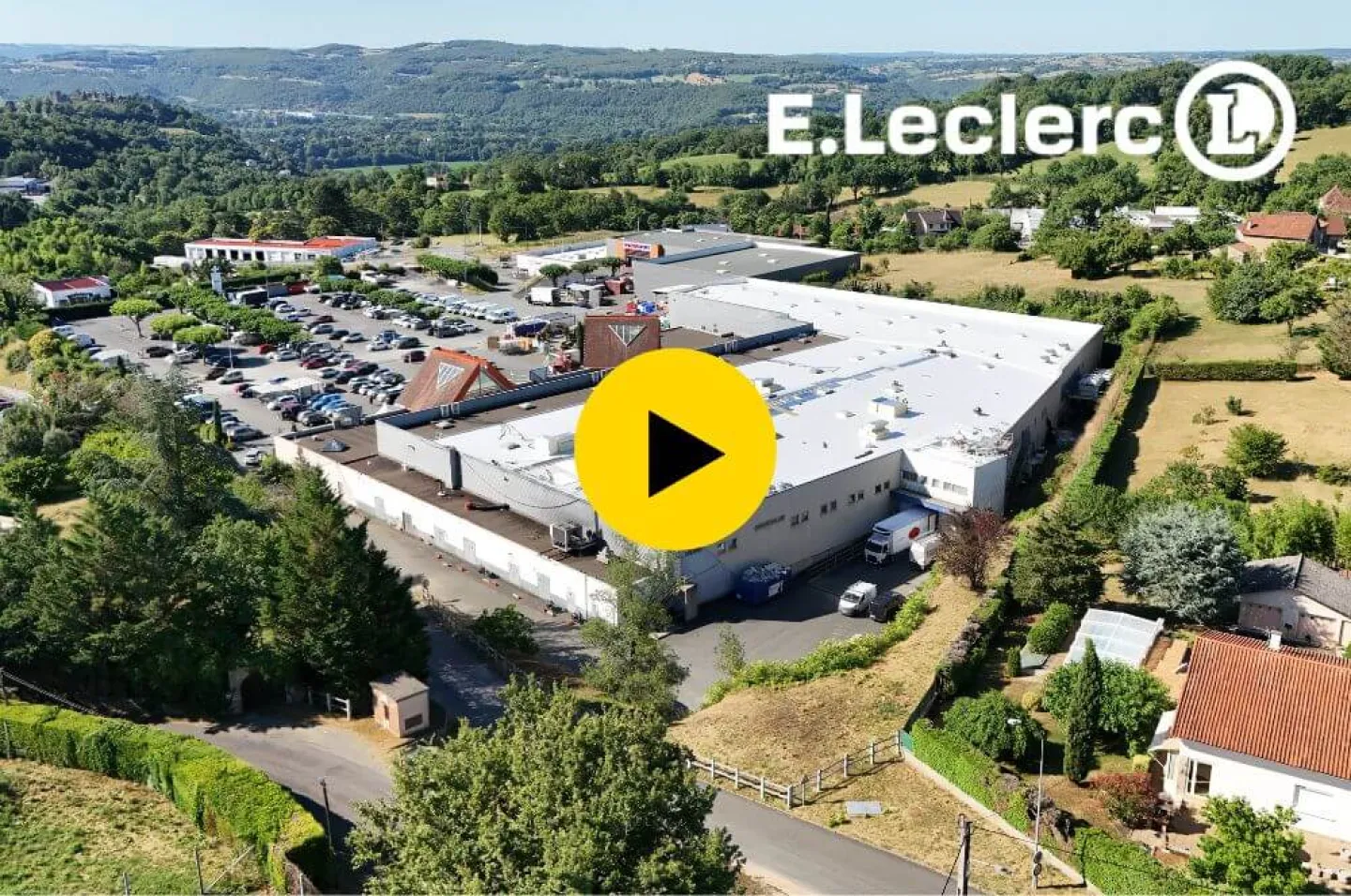 Chantier rénovation Leclerc Figeac