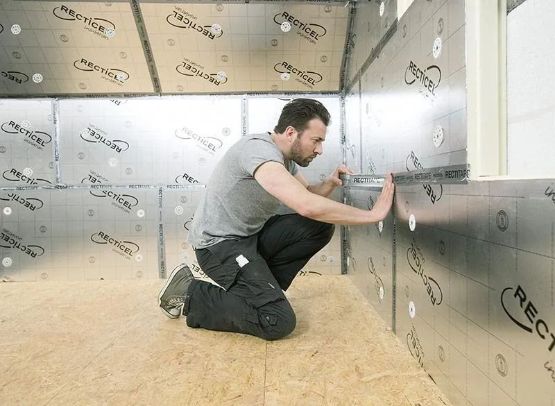 Eurowall bij binnenisolatie