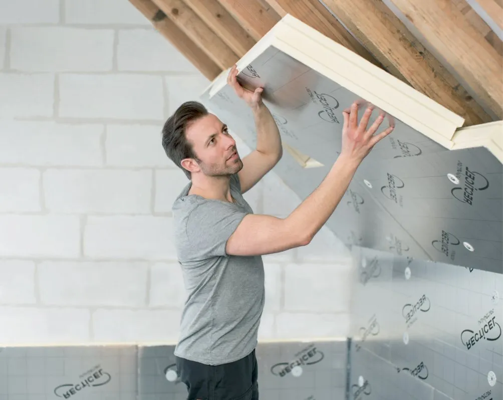 Eurowall pitched roof Recticel