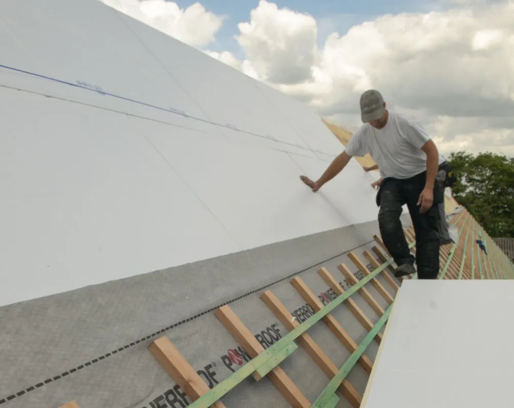 Powerroof sarking insulation Recticel