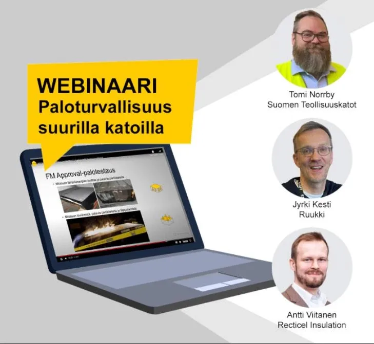 Webinar Paloturvallisuus ja paloturvalliset rakenneratkaisut