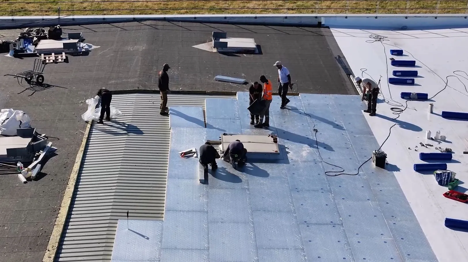 Rénovation decathlon Escalquens toiture Light Roof