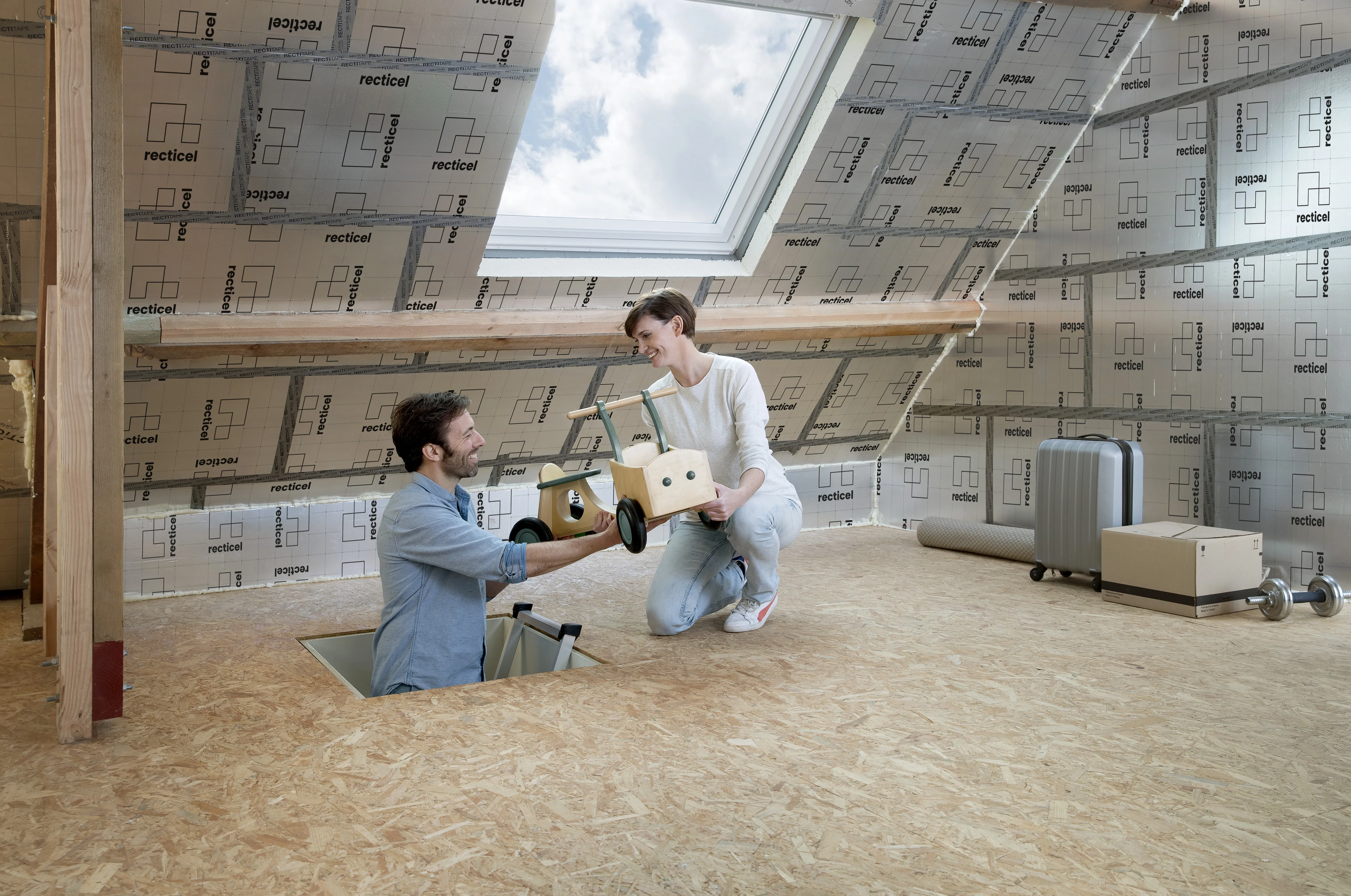 Recticel panneau isolant multi applications Fitforall diy