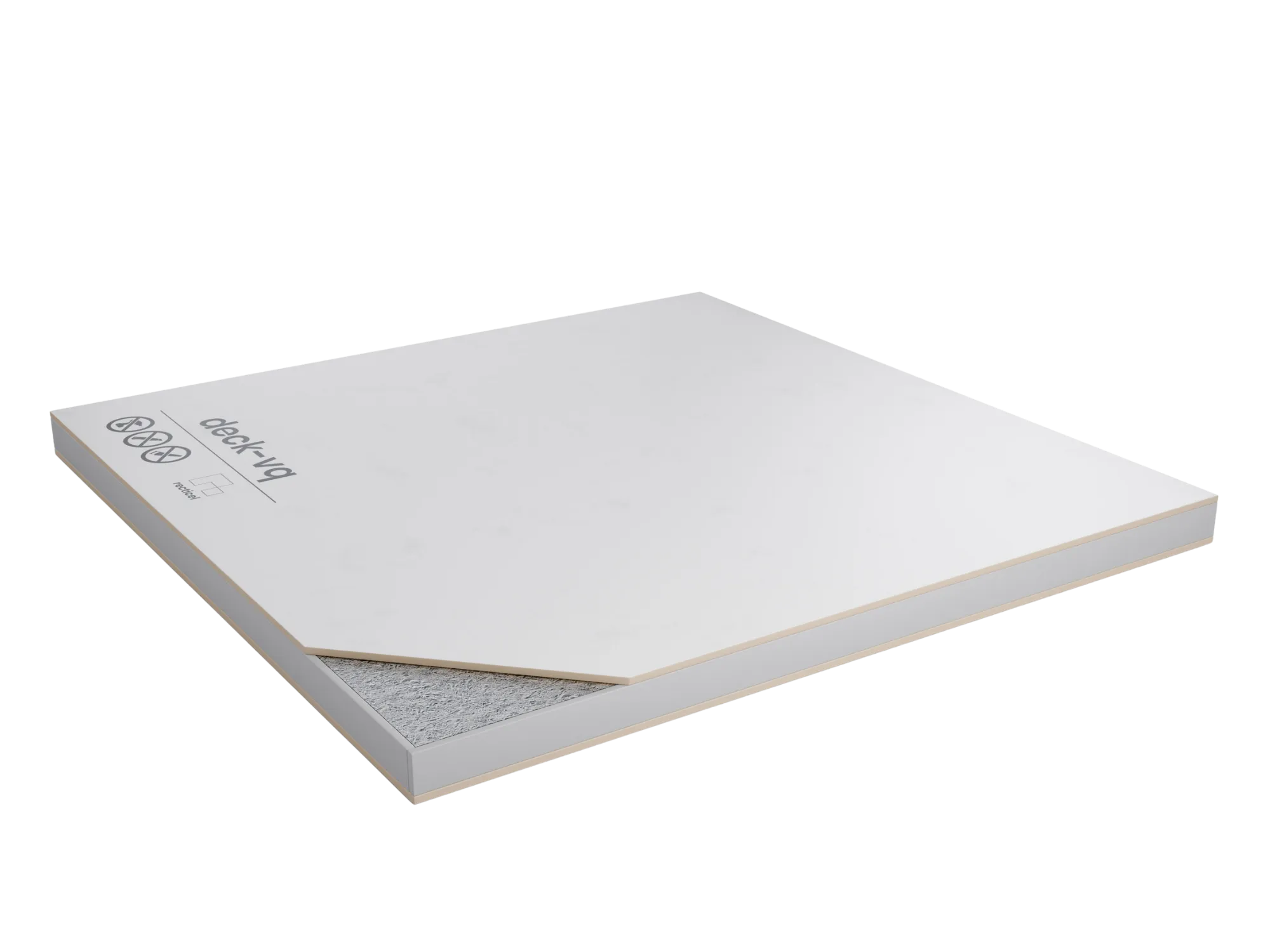 White rectangular electronic device with a control button on the side.