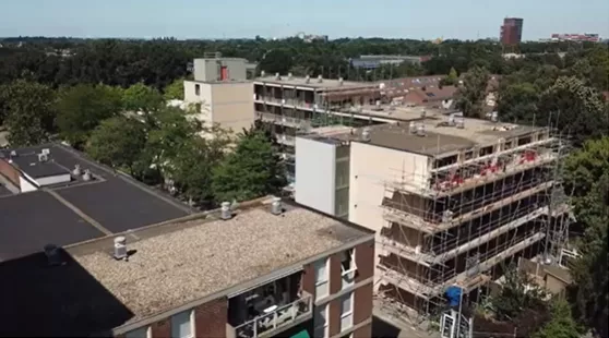 Renovatie van seniorenflats in Nijmegen