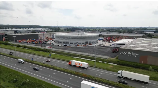 'Het Nest': een energiezuinig en functioneel nieuw onderkomen voor TVH Equipment