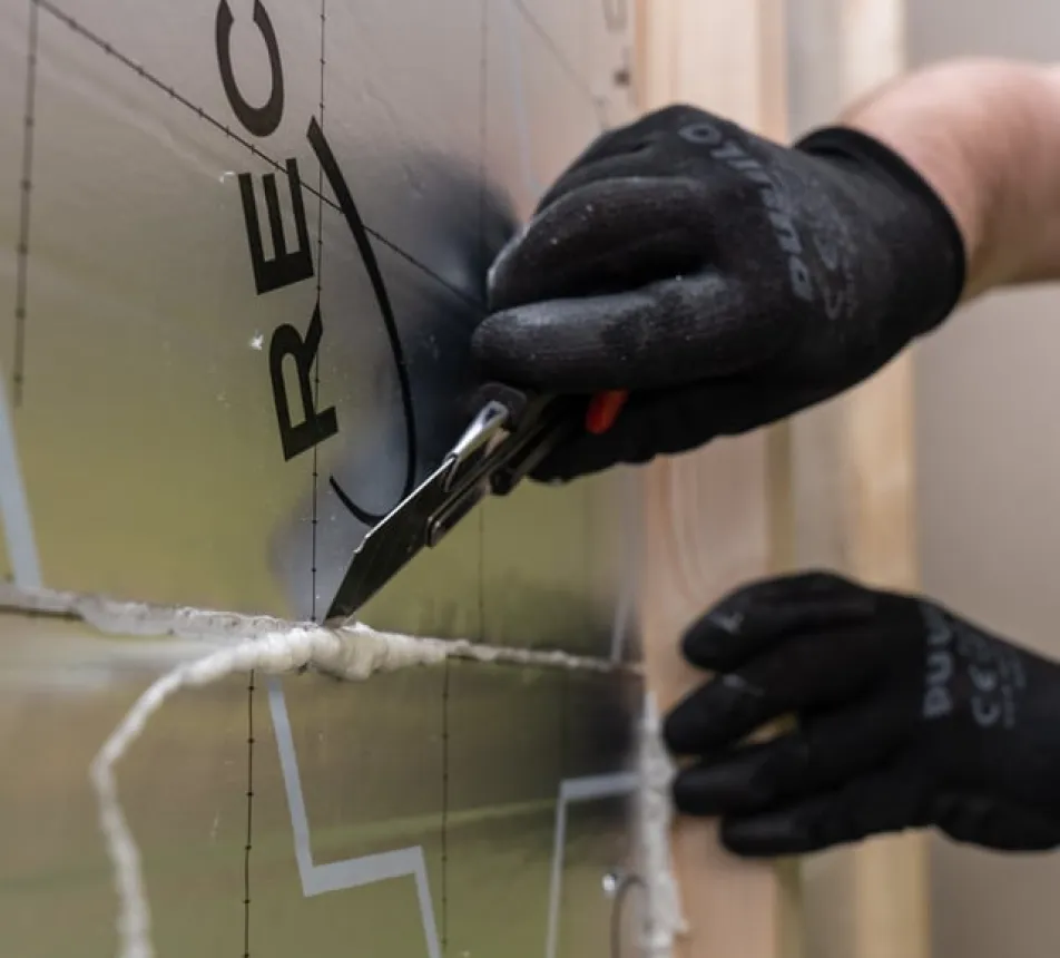 PIR isolering installation