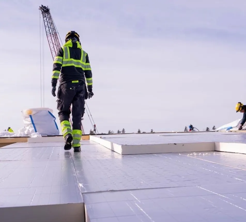 Walkability of PIR boards