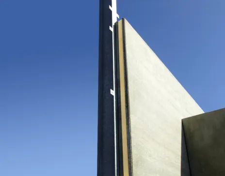 Prefab wall insulation