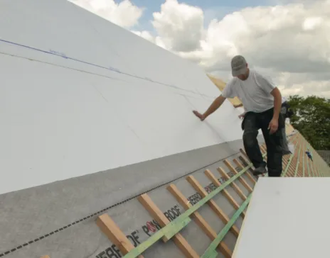 Powerroof sarking insulation Recticel