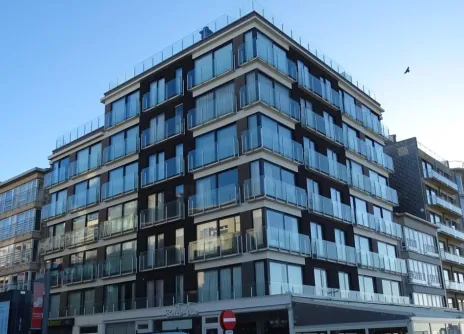 Deck-VQ® ultradunne vacuümisolatie voor appartement in Sint-Idesbald