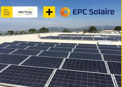 chantier powerdeck plus recticel photovoltaique