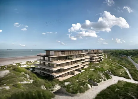 Des appartements exclusifs 'de Blanke Top - The Residence' à Cadzand isolation de Recticel