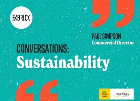 Recticel and Fabrick Conversation about Sustainability graphic