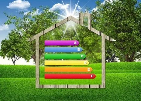 Future Homes Standard house grid with energy efficiency rating image - Recticel Insulation news