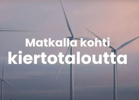 Matkalla kohti kiertotaloutta