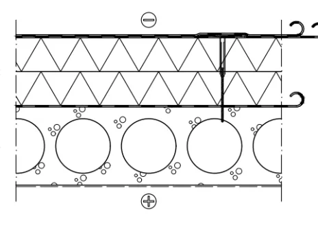 Rakennetyyppi: loiva katto, kantava rakenne ontelolaatta