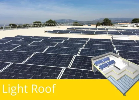 Light roof isolation slarisation toiture -terrasse