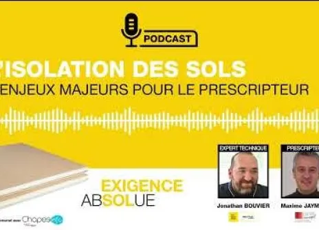 l'isolation des sols 