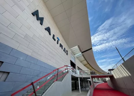 Project met gevelisolatie Powerwall op Malinas gebouw