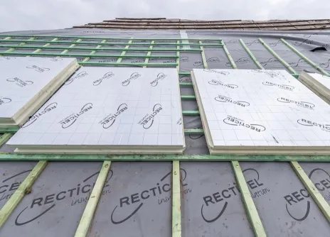 Nieuw formaat isolatieplaten euroroof hellend dak: 1200 x 1200 mm